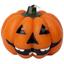 Свеча Yes! Fun Halloween Веселая тыква, 10х8 см, оранжевая (974290) - миниатюра 1