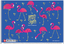 Альбом для малювання Школярик Рожеві фламінго на синьому фоні, 30 аркушів (PB-SC-030-520) - мініатюра 1