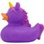 Игрушка для купания FunnyDucks Утка-единорог, фиолетова (2090) - миниатюра 5