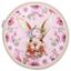 Серветка Lefard гобеленова Кролик, рожева, 36 см (711-091) - мініатюра 1