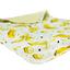 Багаторазова непромокальна пелюшка Еко Пупс Eco Cotton Жовті банани, 50х70 см, білий з жовтим - мініатюра 2