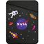 Холдер для карт Waudog Design NASA, кожа, 9,5х7 см, черный - миниатюра 1