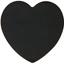 Блок бумаги для заметок ZiBi KIDS Line Black Heart с клейким слоем 7х7 см 50 шт. черный (ZB.15200) - миниатюра 2