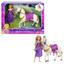 Ігровий набір з лялькою Disney Princess Рапунцель Принцеса з вірним другом Максимусом, 27 см (HLW23) - мініатюра 6
