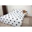 Комплект постельного белья ТЕП Happy Sleep Duo Morning Star полуторный белый с черным (2-04008_26624) - миниатюра 1