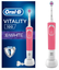 Электрическая зубная щетка Oral-B Vitality 3D White/D100, розовый - миниатюра 1