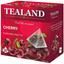 Чай фруктовий Tealand Cherry, вишня, у пірамідках, 40 г - мініатюра 1