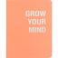 Книга записная Axent Motivation Grow your mind A5 в клеточку 80 листов оранжевая (8700-5-A) - миниатюра 1