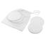 Лактационные вкладыши Bebe Confort Bamboo Nursing Pillow, многоразовые, 6 шт., белые (3101204000) - миниатюра 1