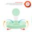 Подушка для немовлят ортопедична Papaella Ведмедик, діаметр 8 см, м'ятний (8-32377) - мініатюра 3
