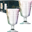 Набір келихів для вина SnT Flora Алмаз, 340 мл, 6 шт. (9439 алмаз) - мініатюра 1