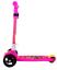 Самокат Daddychild 009T-Pink, с подсветкой колес, розовый (HD-009T-Pink) - миниатюра 3