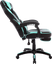 Геймерское кресло GT Racer черное с ментоловым (X-2749-1 Black/Mint) - миниатюра 5