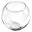 Ваза Pasabahce Flora куля, скляна, 16 см, прозора (45068) - мініатюра 2