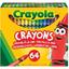 Набір воскової крейди Crayola 64 шт. (52-6448) - мініатюра 1