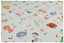 Дитячий двосторонній складаний килимок Poppet Світ тварин і Пригоди ведмедиків, 150х180 см (PP012-150) - мініатюра 2
