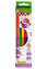 Карандаши цветные ZiBi Double Kids Line, 6 шт., 12 цветов (ZB.2462) - миниатюра 1
