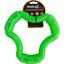 Игрушка для собак AnimAll Fun AGrizZzly Кольцо шестисторонное зеленая 20 см - миниатюра 1