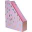 Лоток для документів Yes Donna, вертикальний, 32х25х8 см, рожевий (707325) - мініатюра 1