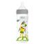 Бутылочка для кормления Chicco Well-Being Physio Colors с силиконовой соской, 330 мл, серый (28637.30) - миниатюра 1