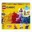 Конструктор LEGO Classic Прозрачные кубики, 500 деталей (11013) - миниатюра 1