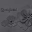 Чехол для ног Cybex Platinum Simply Flowers Grey (522000063) - миниатюра 2