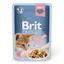 Вологий корм для кошенят Brit Premium Cat Chicken Fillets for Kitten Gravy, філе курки в соусі, 85 г - мініатюра 1