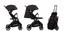 Прогулочная коляска MoMi Marvin, черный (black) (WOSP00011) - миниатюра 9
