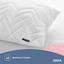 Подушка Ideia Nordic Comfort plus, зі стьобаним чохлом на блискавці, 60х40 см, білий (8000034693) - мініатюра 6