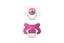 Пустышка силиконовая Suavinex Зайчик, 4-18 мес., ночная, розовый, 2 шт. (307006) - миниатюра 1