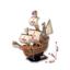 3D Пазл CubicFun Корабль Санта Мария, 113 элементов (T4008h) - миниатюра 3