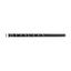 Нашийник Collar одинарний з прикрасами, 48-63х3,5 см, чорний - мініатюра 3