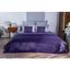 Декоративное покрывало Руно VeLour Violet, 220x150 см, фиолетовый (360.55_Violet) - миниатюра 3