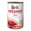 Влажный корм для собак Brit Paté&Meat Beef, с говядиной и индейкой, 400 г - миниатюра 1
