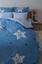 Комплект постельного белья ТЕП Soft dreams Twinkle Stars евро голубой с белым (2-03859_25350) - миниатюра 4