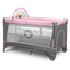 Манеж-кроватка Lionelo Flower, розовый с серым (LO.FL01) - миниатюра 2