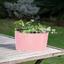 Горшок для цветов Serinova балконный с дренажем Kapadokya, 4.7 л, светло-розовый (KAPB-PudraPembe) - миниатюра 4