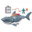 Игровой набор Imaginext Опасная акула (GKG77) - миниатюра 2