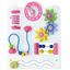 Детские ходунки-каталка Viga Toys с бизибордом, розовый (50178) - миниатюра 2
