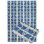 Одеяло хлопковое Ярослав, 205х140 см, синий (39368_диз. 3) - миниатюра 1