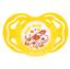 Пустышка силиконовая Baby Team, классическая, 6+ мес., желтый (3014_желтый) - миниатюра 1