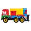 Машинка Tigres Middle Truck Сміттєвоз 42 см червона з жовтим (39224) - мініатюра 3