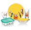 Набор детской посуды Luminarc Stationery, 5 предметов (P7866) - миниатюра 1