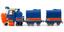 Паровоз-трансформер Silverlit Robot Trains Виктор, с двумя вагонами (80186) - миниатюра 3