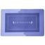 Коврик суперпоглащающий в ванную Stenson 80x50 см прямоугольный фиолетовый (26276) - миниатюра 1