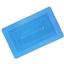 Коврик суперпоглащающий в ванную Stenson 60x40 см прямоугольный светло-голубой (26264) - миниатюра 3