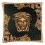 Подушка декоративна Прованс Arte di lusso-2, 45х45 см, чорний із золотим (25629) - мініатюра 1