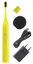 Звуковая гидроактивная зубная щетка Megasmile Black Whitening II Electric Yellow, желтый - миниатюра 2