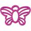 Підставка під гаряче Gipfel Метелик силіконова 15.9х11.4х0.65 см фіолетова (0264) - мініатюра 1
