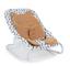 Универсальная подушка к стулу для кормления Childhome, бежевый (CCSCTB) - миниатюра 4